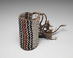Arm or Leg Band, Solomon Islands artist, Shell beads, fiber, Solomon Islands