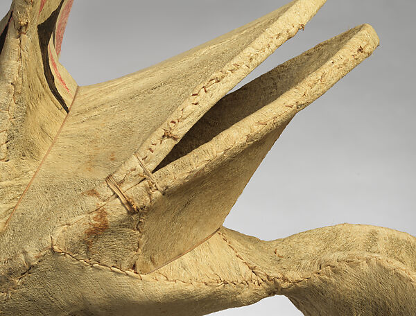 Mask (Kavat), Rattan, barkcloth, paint, Baining people