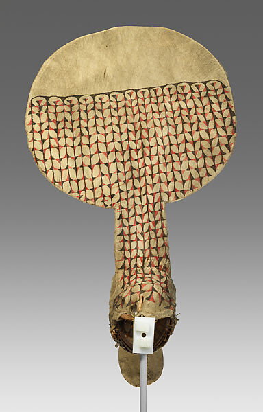 Kavat (mask), Kairak Baining artist, Bamboo, barkcloth, paint, Kairak Baining people