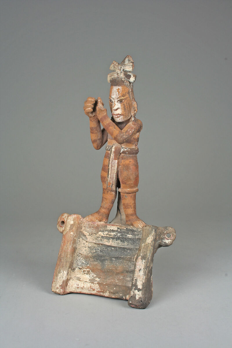 Figure on Platform, Ceramic, Veracruz 