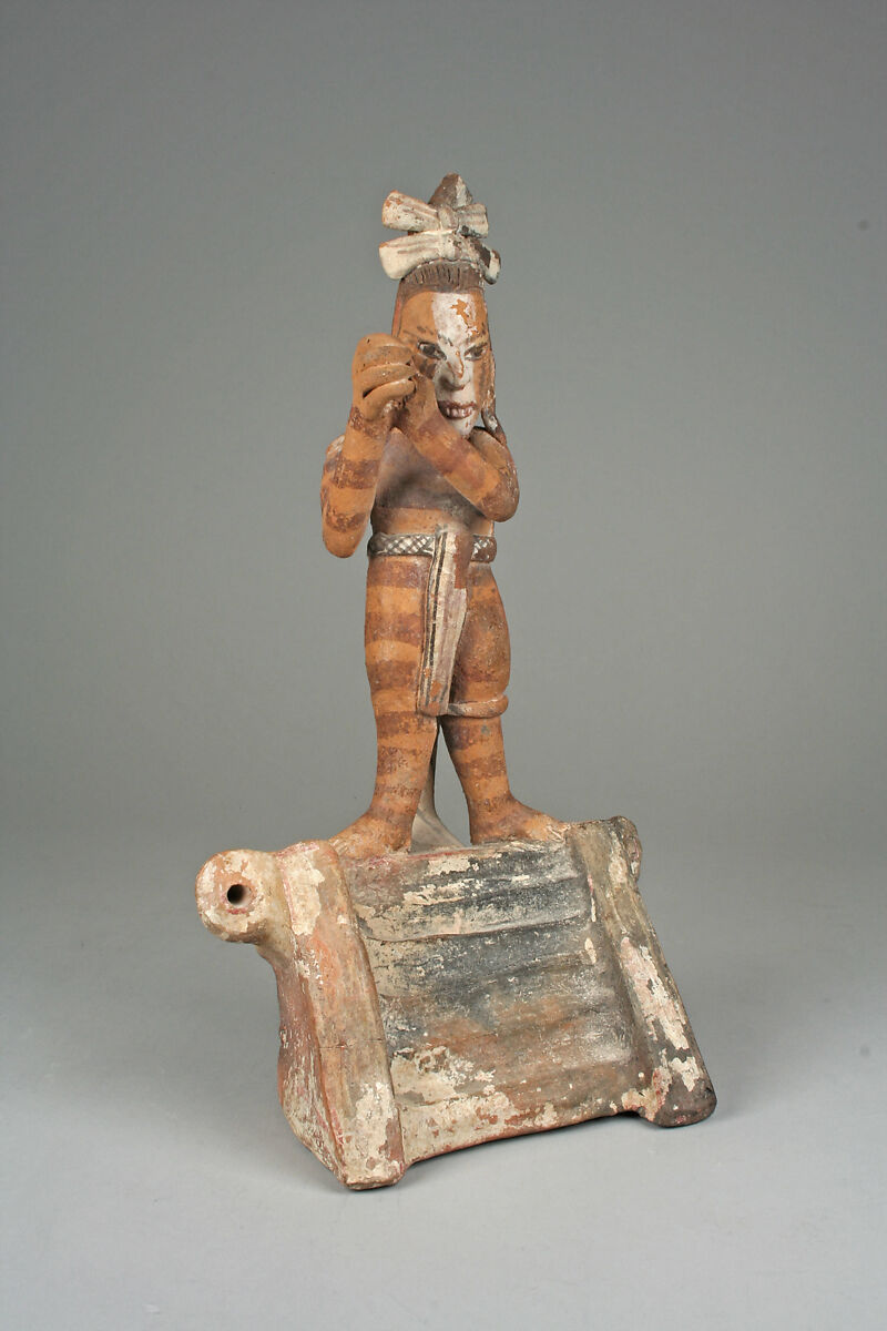 Figure on Platform, Ceramic, Veracruz