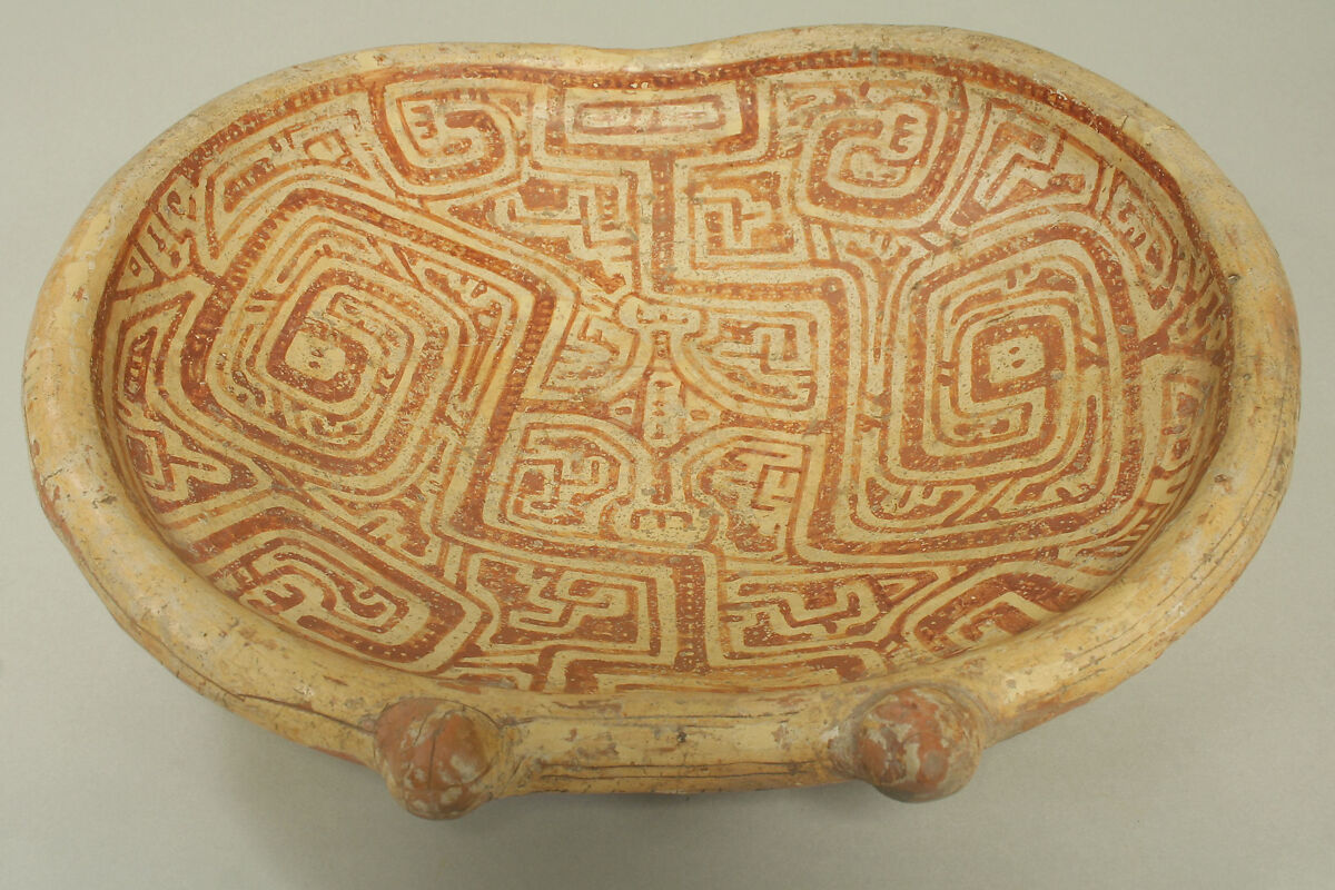 Plate, Ceramic, Marajo 