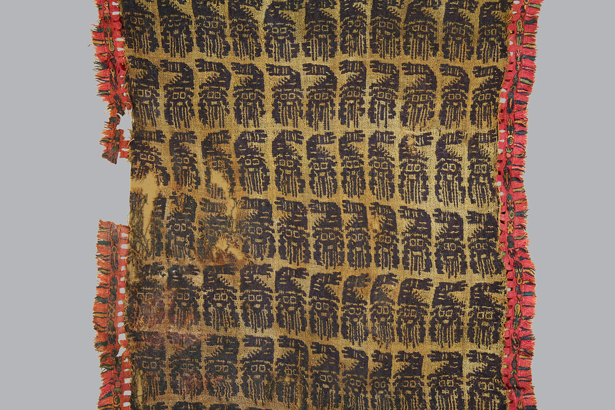 Head Covering (?), Camelid hair, Paracas-Nasca