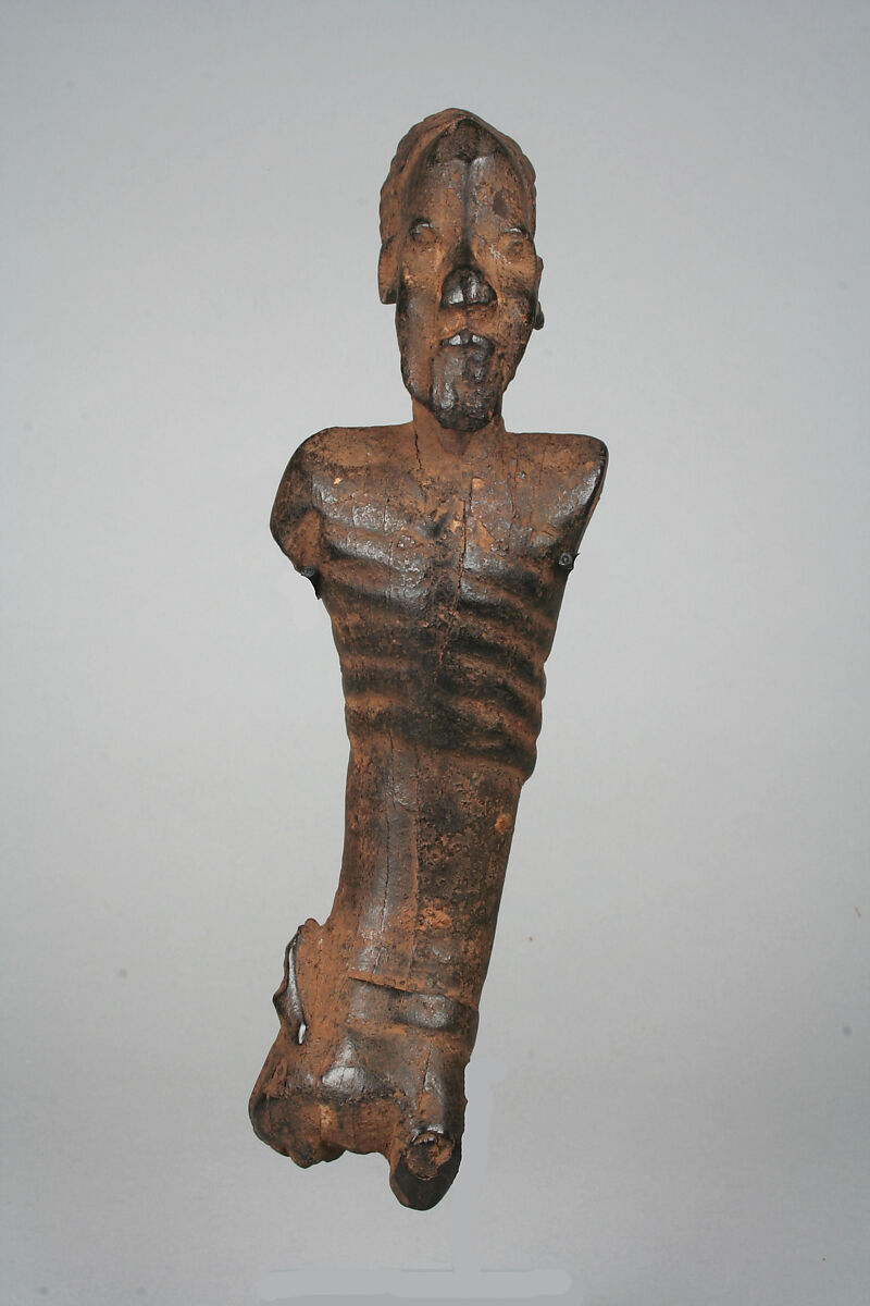 Christ Figure Fragment, Wood, Tanzania 