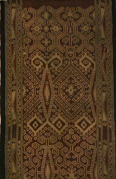 Woman's Ceremonial Skirt (Kain Kebat), Cotton, Kantu' people
