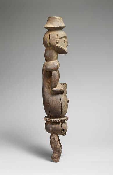 Ekpu ancestor figure, Oron artist, Wood, Oron