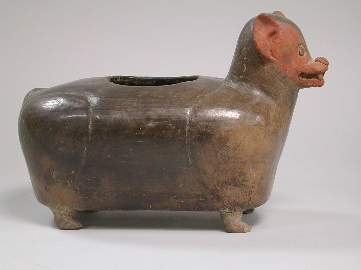 Canine Vessel, Ceramic, Central Highlands (?) 