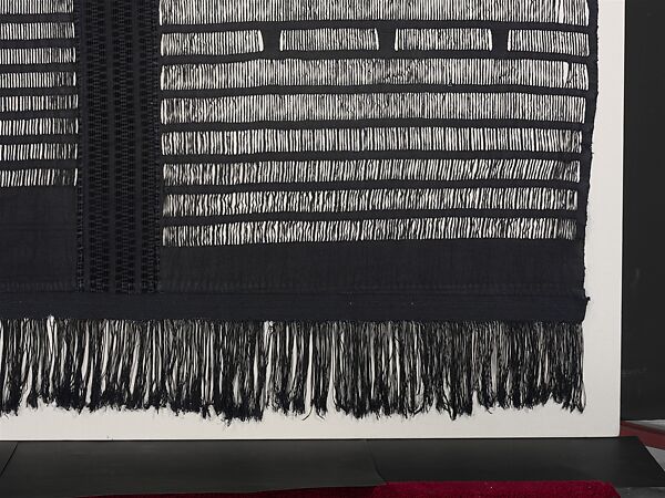 Women's Wrapper, Nupe artist, Cotton, indigo, Nupe peoples