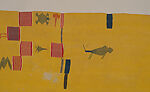 Man's wrapper, Abron, Kulango, or Dyula artist, Cotton, dye, Abron, Kulango, or Dyula peoples