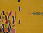 Man's wrapper, Abron, Kulango, or Dyula artist, Cotton, dye, Abron, Kulango, or Dyula peoples