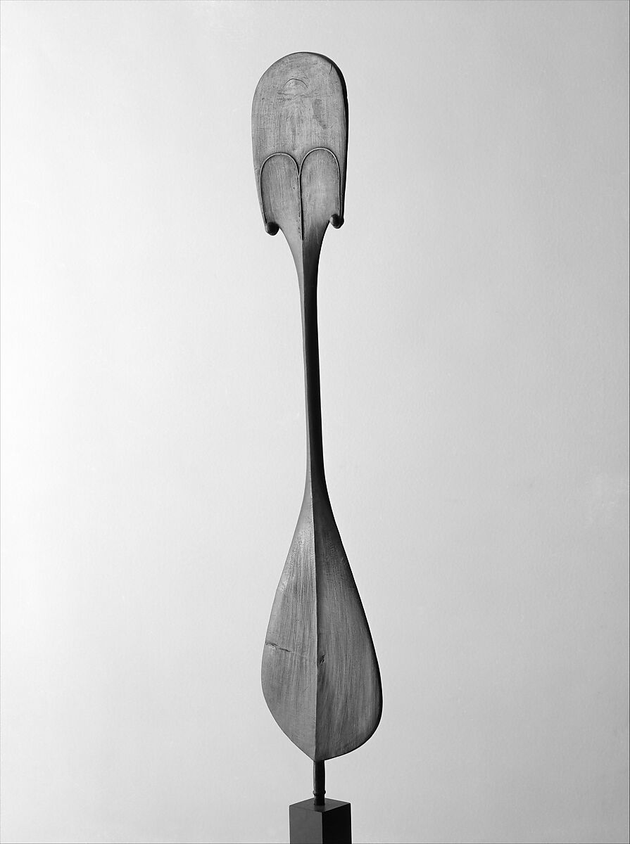 Dance Paddle (Rapa), Wood, Rapa Nui people
