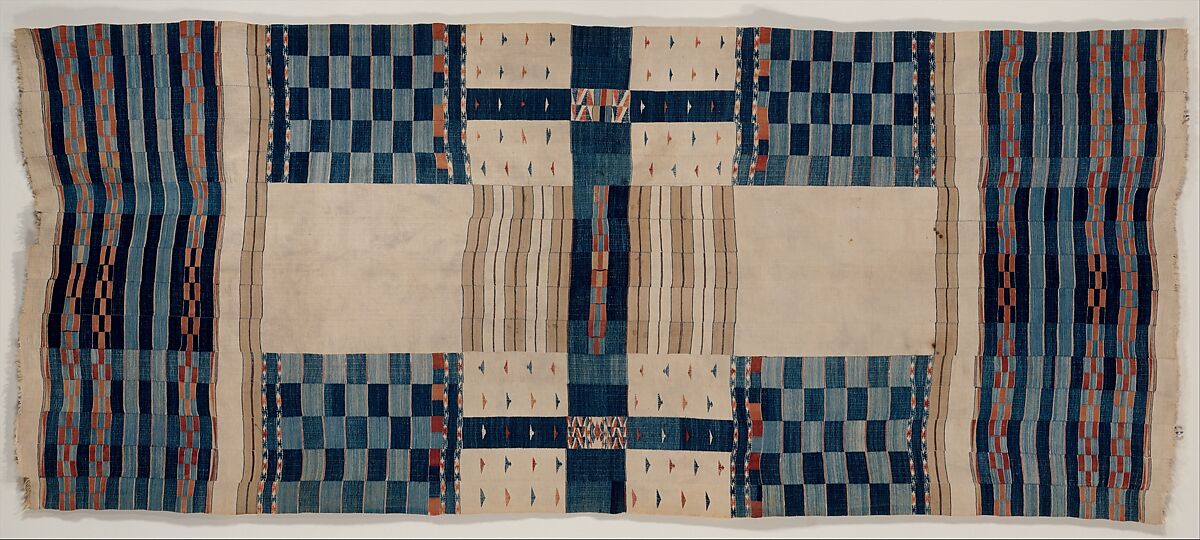 Interior Hanging, Cotton, wool, Mali or Ghana; Fulani (?) 