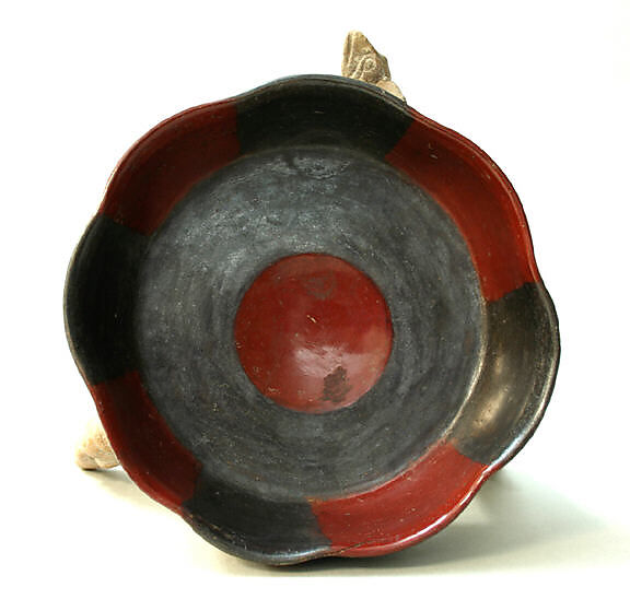 Tripod Bowl, Ceramic, Mexica (Aztec)