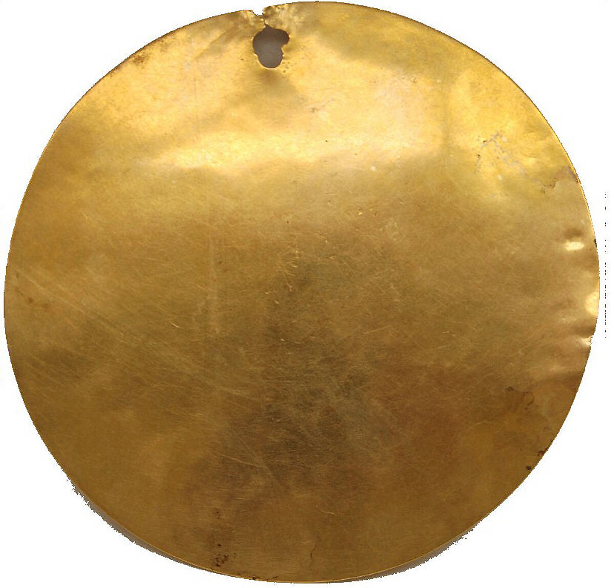 Ornamental Disk, Gold, Capuli (?) 