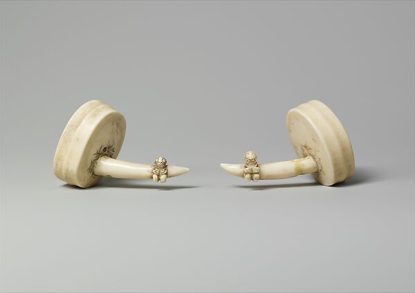 Ivory Ear Ornaments (Hakakai)