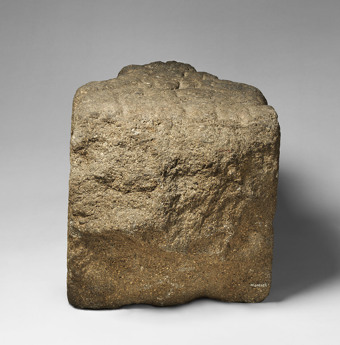 Feathered serpent head, Teotihuacan artist(s), Stone, pigment, Teotihuacan