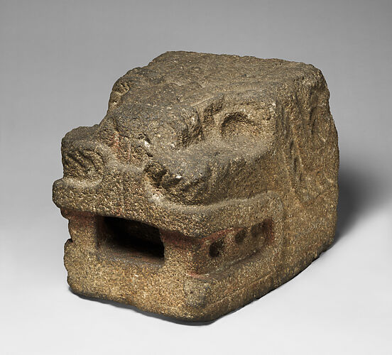 Feathered serpent head
