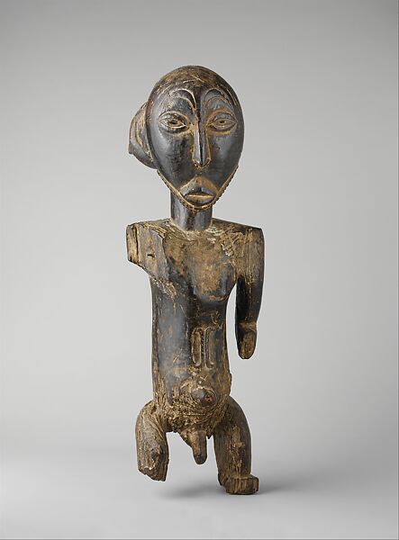 Commemorative figure, Wood, Hemba peoples 