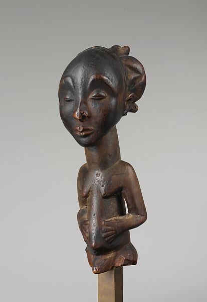 Commemorative figure, Buli Master, possibly Ngongo ya Chintu (Hemba, ca. 1810-1870), Wood, Hemba peoples 