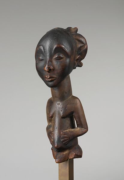 Commemorative figure, Ngongo ya Chintu, formerly known as the "Buli Master" (ca. 1810-1870, Kateba region, Democratic Republic of the Congo), Wood, Hemba peoples 