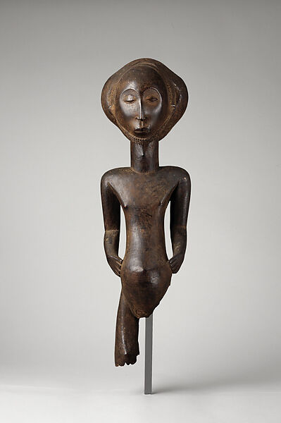 Commemorative figure, Wood, Hemba peoples, Niembo group 