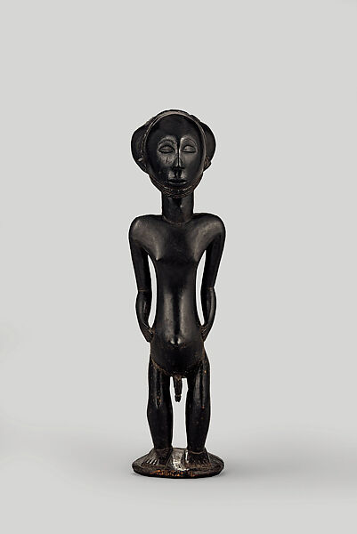 Commemorative figure, Wood, Hemba peoples, Niembo group 