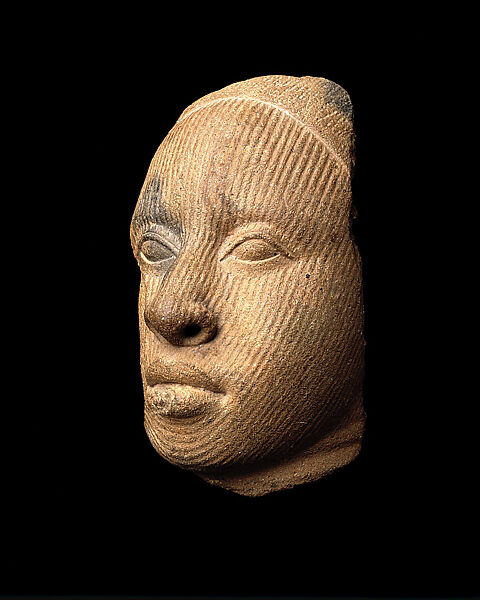Head, Terracotta, Yoruba peoples 