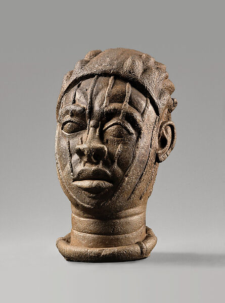 Head, Terracotta, Yoruba peoples 