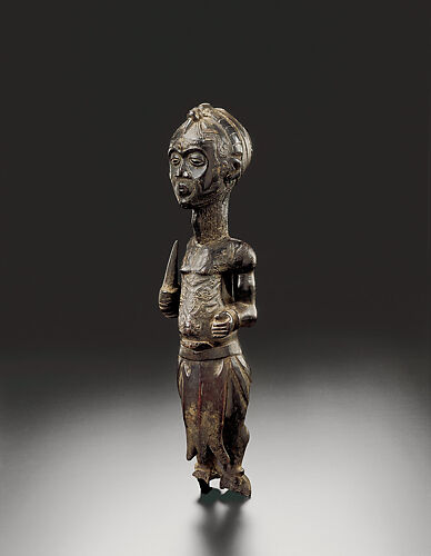 Figure of a leopard chief