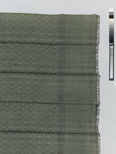 Wrapper (Seru Njaago), Cotton, synthetic yarns, Manjaka peoples