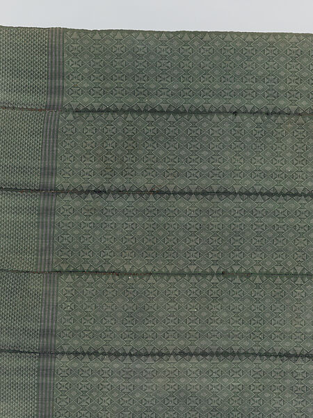 Wrapper (Seru Njaago), Cotton, synthetic yarns, Manjaka peoples