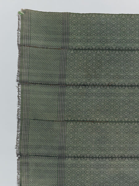 Wrapper (Seru Njaago), Cotton, synthetic yarns, Manjaka peoples