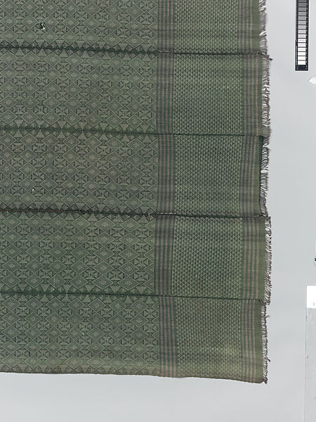 Wrapper (Seru Njaago), Cotton, synthetic yarns, Manjaka peoples