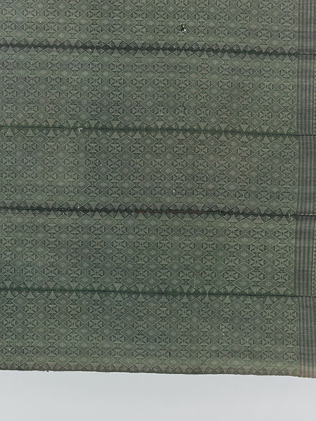 Wrapper (Seru Njaago), Cotton, synthetic yarns, Manjaka peoples