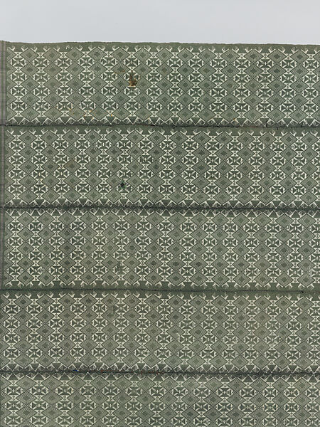 Wrapper (Seru Njaago), Cotton, synthetic yarns, Manjaka peoples