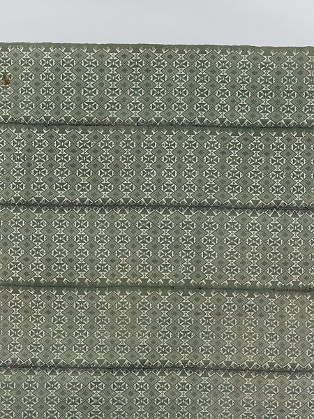 Wrapper (Seru Njaago), Cotton, synthetic yarns, Manjaka peoples