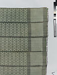 Sër-u-rabbal, or sër-u-njaago (woven wrapper), Manjak artist, Cotton, synthetic yarns, dye, Manjak peoples
