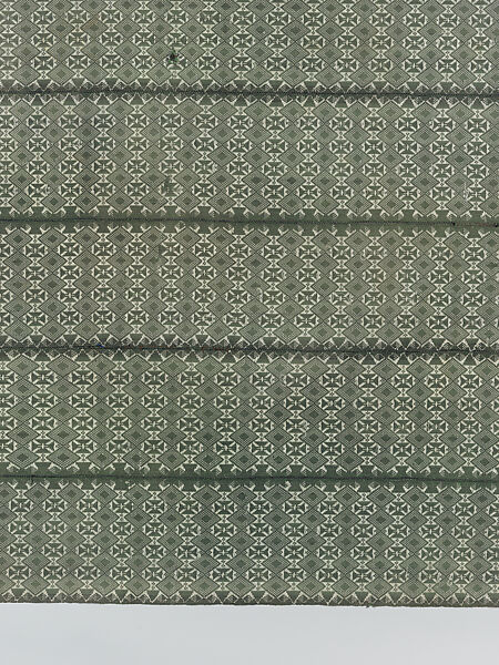 Wrapper (Seru Njaago), Cotton, synthetic yarns, Manjaka peoples