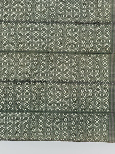 Wrapper (Seru Njaago), Cotton, synthetic yarns, Manjaka peoples