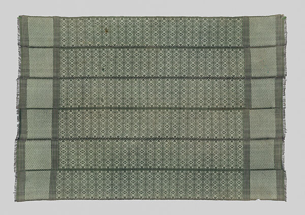 Wrapper (Seru Njaago), Cotton, synthetic yarns, Manjaka peoples