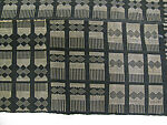 Sër-u-rabbal, or sër-u-njaago (woven wrapper), Manjak artist, Cotton, synthetic yarns, dye, Manjak peoples
