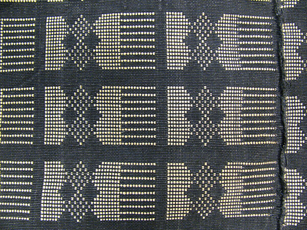 Wrapper (Seru Njaago), Cotton, synthetic yarns, Manjaka peoples