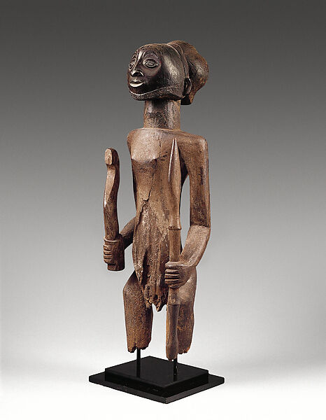 Commemorative figure, Wood, Hemba peoples, Niembo group 