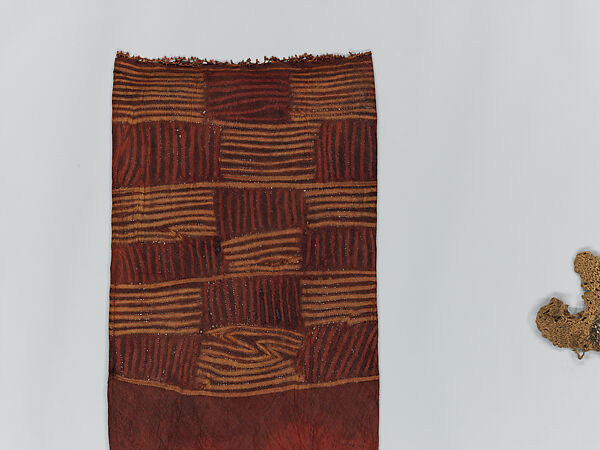 Woman's Prestige Garment, Dida artist, Raffia palm fiber (Raphia vinifera), vegetal dyes, Dida peoples