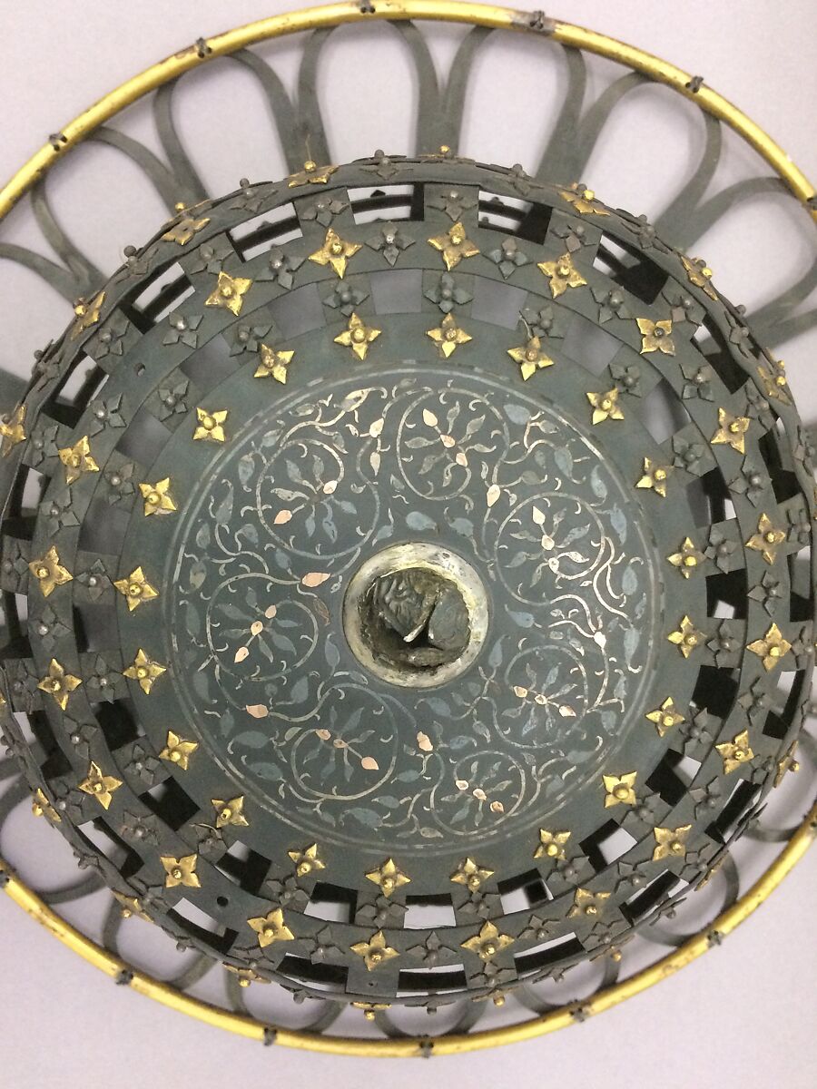 Helmet, Copper, gold, silver, Korean