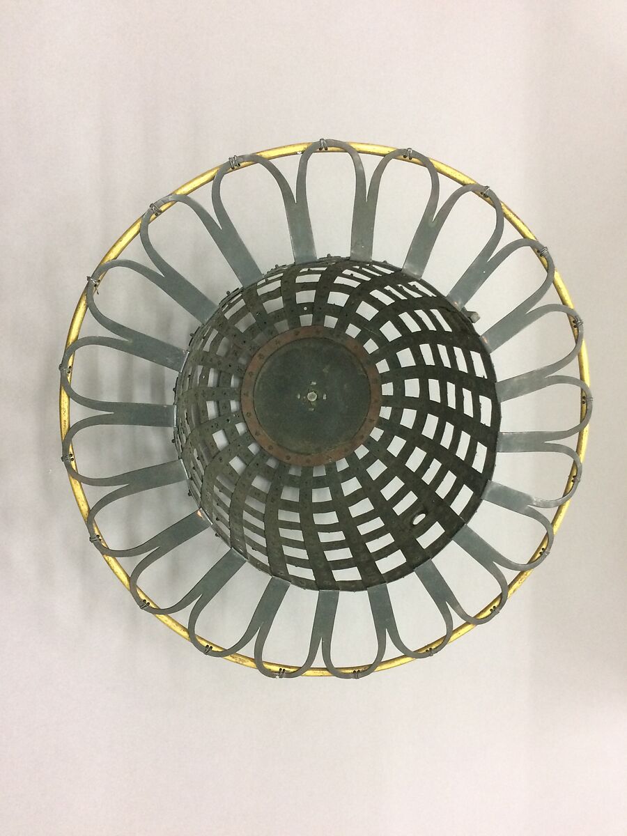 Helmet, Copper, gold, silver, Korean