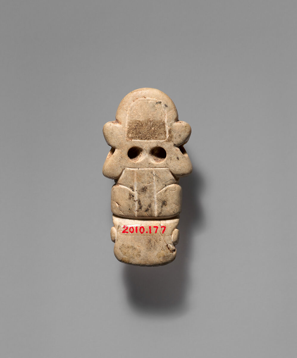 Figure Pendant, Taíno artist(s), Stone, Taíno