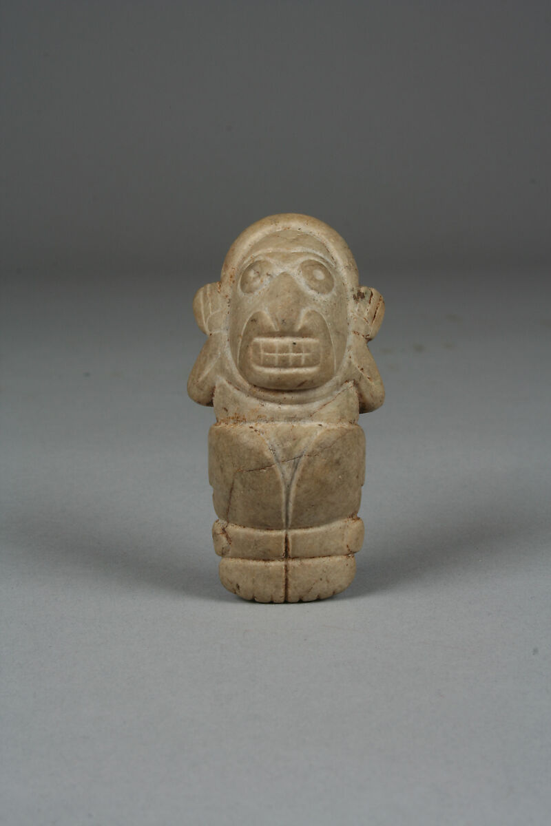 Figure Pendant, Taíno artist(s), Stone, Taíno
