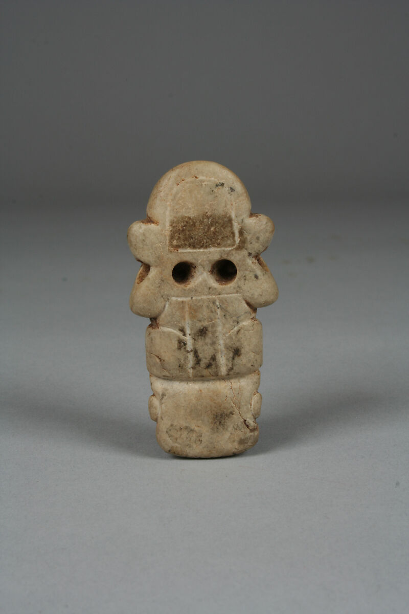 Figure Pendant, Taíno artist(s), Stone, Taíno