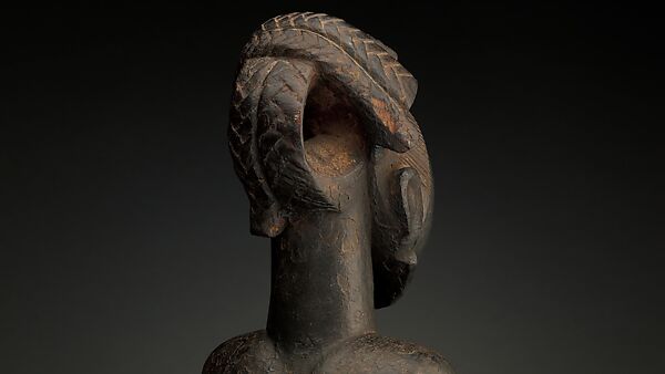 Singiti (commemorative portrait of a chief), Hemba artist, Wood, pigment, Hemba